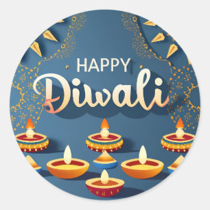 sticker Diwali pour jeu cadeau