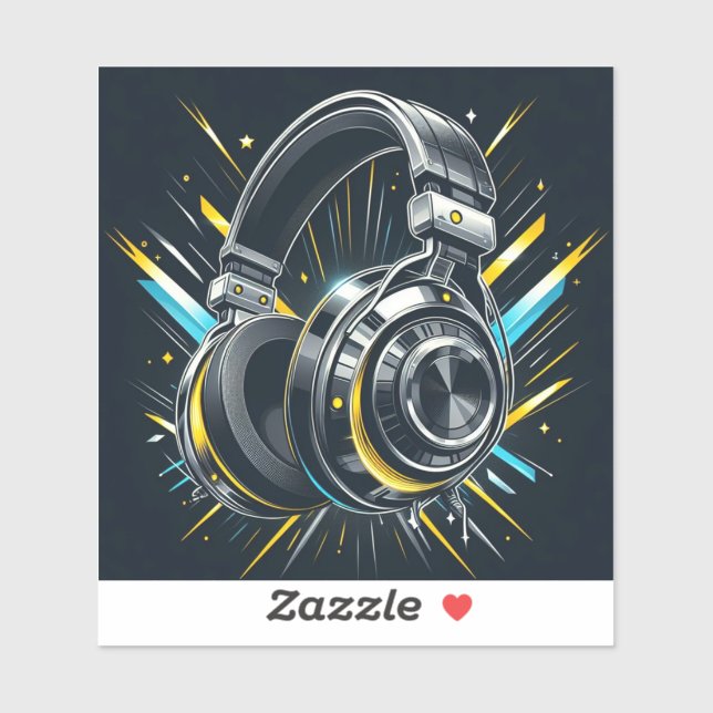 Sticker DJ (Feuille)
