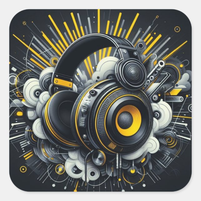 Sticker DJ (Devant)