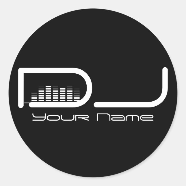 Sticker DJ (Devant)