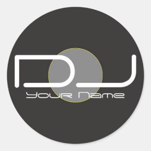 Sticker DJ Vinyl