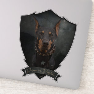 Sticker Doberman Pinscher