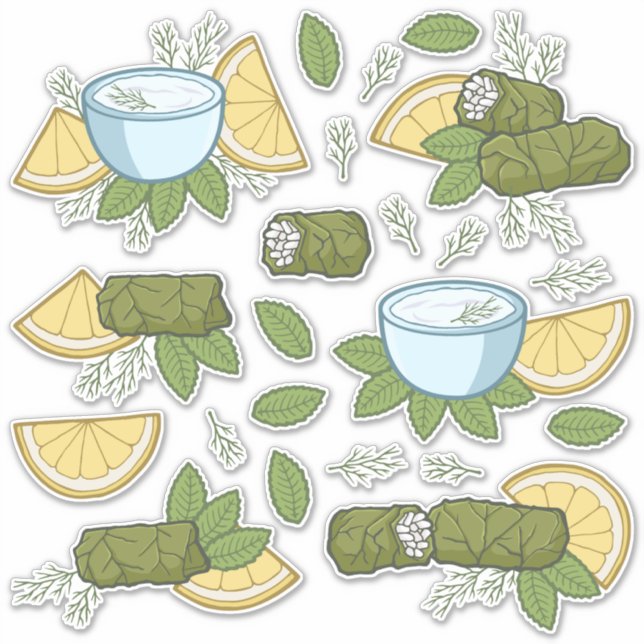 Sticker Dolmadakia (Devant)