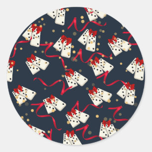 Sticker Domino - Bleu