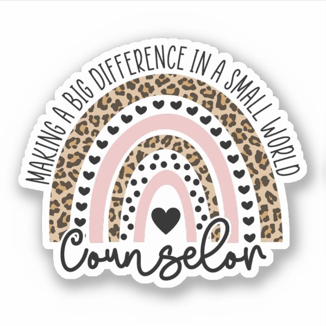 Sticker Don du conseiller, conseiller scolaire (Devant)