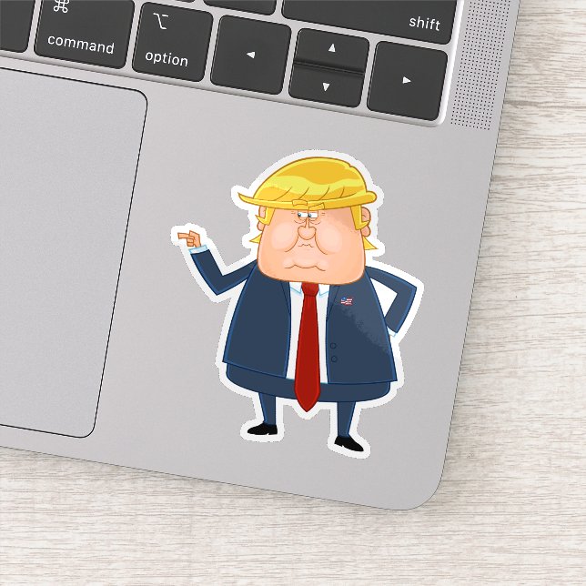 Sticker Donald Trump (Détail)