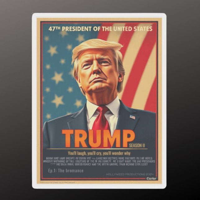Sticker Donald Trump 2024 - série amusante ironique (Créateur téléchargé)