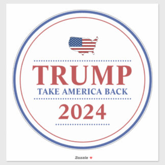 Sticker Donald Trump fait revenir l'Amérique aux élections