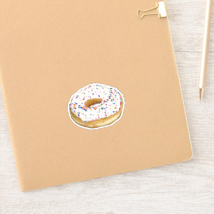 STICKER DONUT AVEC DES BÂTIMENTS SPRINKLES
