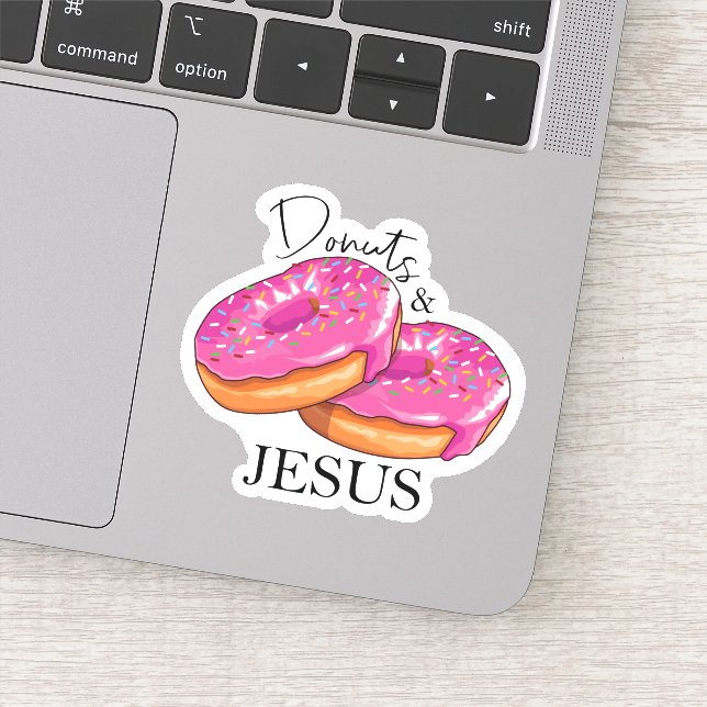 Sticker Donuts & Jésus (Détail)