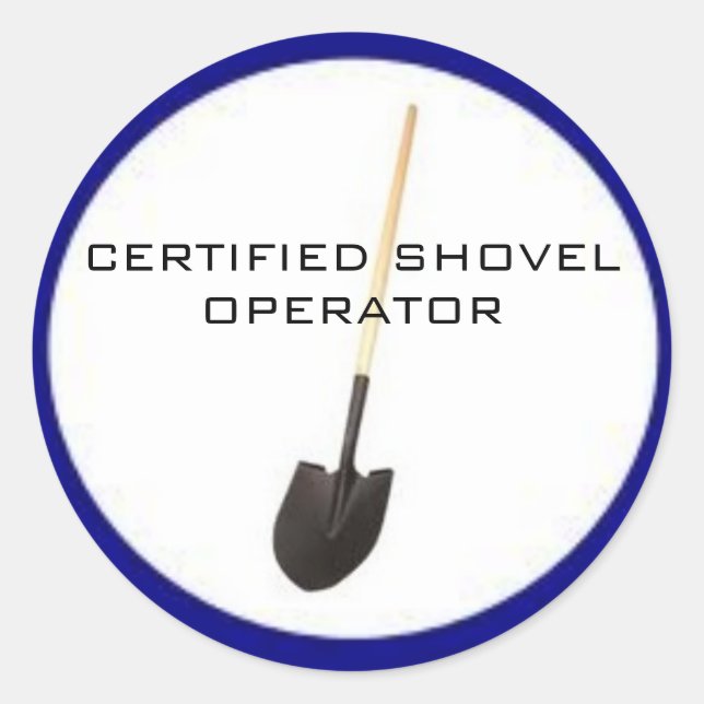 Sticker d'opérateur de lunettes certifié (Devant)