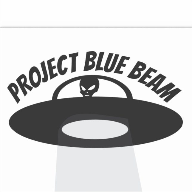 STICKER D'ORDINATEUR DE VOITURE DU PROJET BLUE BEA (Devant)