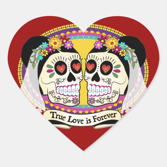 Sticker Dos Novias (2 Mariées) (Devant)