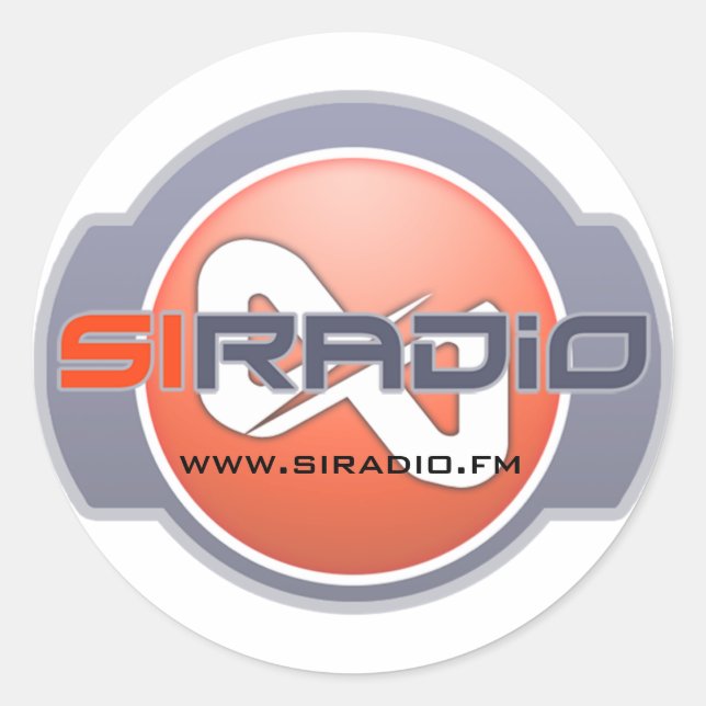 Sticker double logo IP Radio (Devant)