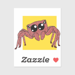 Sticker doux Jumping Spider