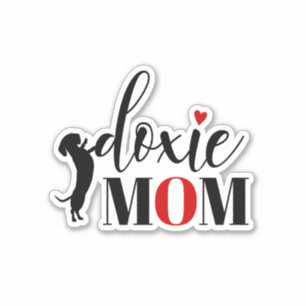 Sticker Doxie Maman