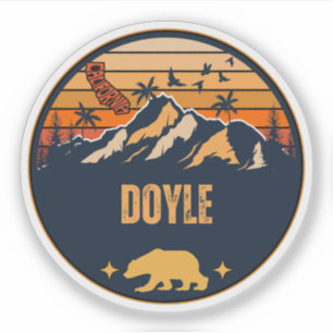 Sticker Doyle, Californie
