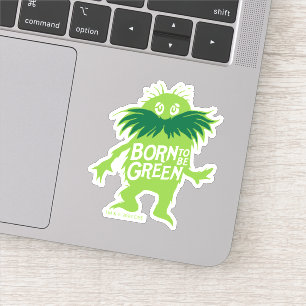 Sticker Dr Seuss   Lorax - Né Pour Être Vert