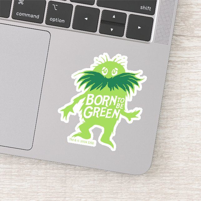Sticker Dr Seuss | Lorax - Né Pour Être Vert (Détail)