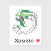 Dragon de Fierté Aromantique