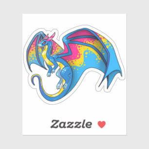 Sticker Dragon de la Pan Pride