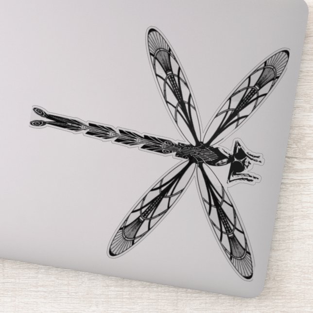 Sticker Dragon Fly de Shifter : A Zie and Dax Novel (Détail)