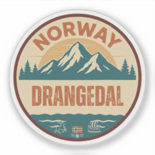 Sticker Drangedal, Norvège Norvège