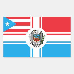 Sticker Drapeau Bandera Pitirre-Porto Rico