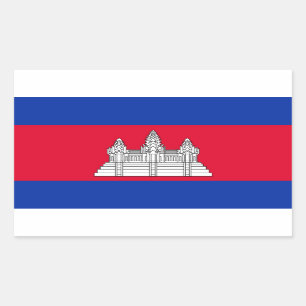 Sticker Drapeau Cambodge