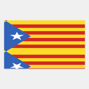 Sticker Drapeau Catalogne Estrellada