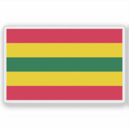 Sticker Drapeau d'Alger (Ottoman d'Al-Sharafi), Algérie