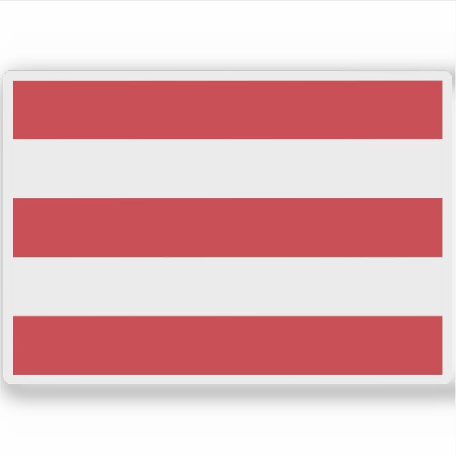 Sticker Drapeau de Bora Bora (Devant)