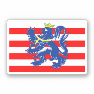 Sticker Drapeau de Bruges / Brugge, Belgique