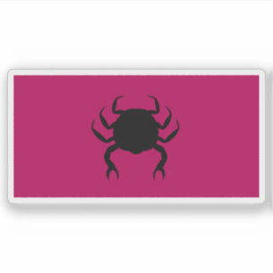 Sticker Drapeau de Courland (Naval), République de Gambie