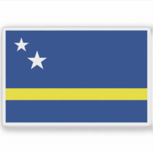 Sticker Drapeau de Curaçao
