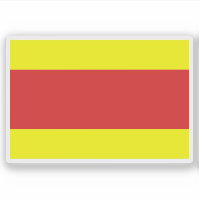 Sticker Drapeau de Đi Nam & l'Empire du Vietnam ('41-'45) (Devant)