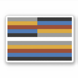 Sticker Drapeau de la fierté fériée