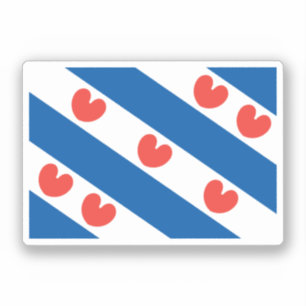 Sticker Drapeau de la Frise