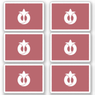 Sticker Drapeau de la préfecture d'Aichi, Japon