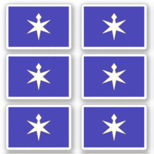 Sticker Drapeau de la préfecture de Chiba, Japon