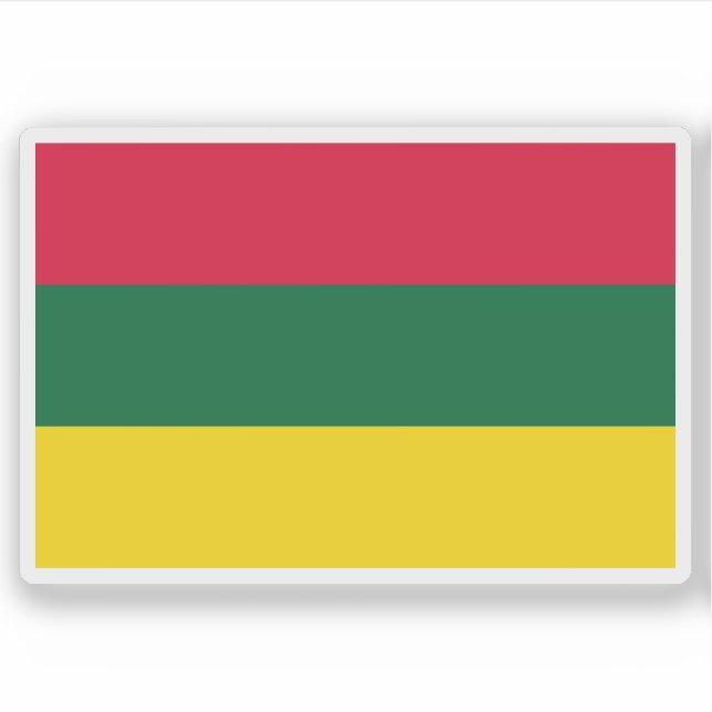Sticker Drapeau de la Régence d'Alger, Algérie (Devant)