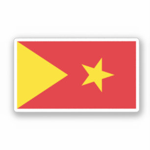 Sticker Drapeau de la région de Tigray