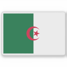 Sticker Drapeau de la République algérienne (1958-1962), A