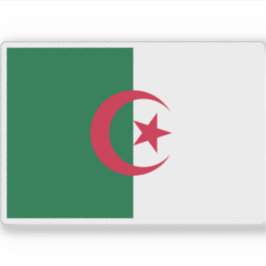 Sticker Drapeau de la République algérienne démocratique e