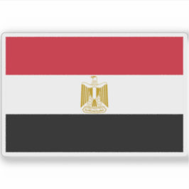 Sticker Drapeau de la République arabe d'Égypte
