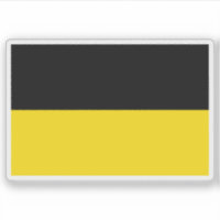 Drapeau de la Silésie tchèque, région historique