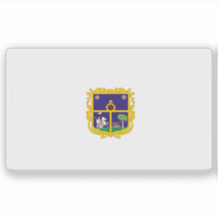 Sticker Drapeau de la ville de Santiago de Querétaro, Mexi