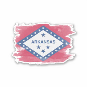 Sticker Drapeau de l'Arkansas, Arkansas