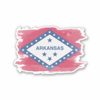 Sticker Drapeau de l'Arkansas, Arkansas