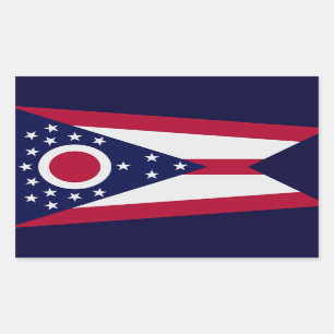 Sticker Drapeau de l'État de l'Ohio